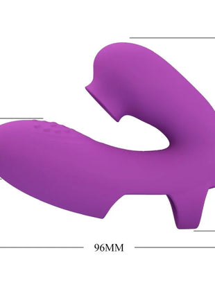 PRETTY LOVE - ATHENA FINGERVIBRATOR MIT KLITORISSTIMULATOR - LILA - Fingervibrator