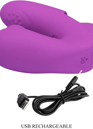 PRETTY LOVE - ATHENA FINGERVIBRATOR MIT KLITORISSTIMULATOR - LILA - Fingervibrator