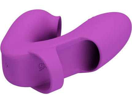 PRETTY LOVE - ATHENA FINGERVIBRATOR MIT KLITORISSTIMULATOR - LILA - Fingervibrator