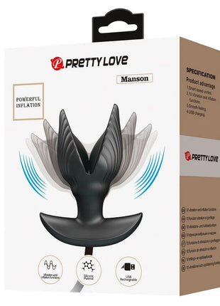 PRETTY LOVE - AUFBLASBARER & WIEDERAUFLADBARER ANALPLUG - Aufblasbar