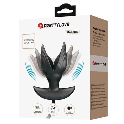 PRETTY LOVE - AUFBLASBARER & WIEDERAUFLADBARER ANALPLUG - Aufblasbar