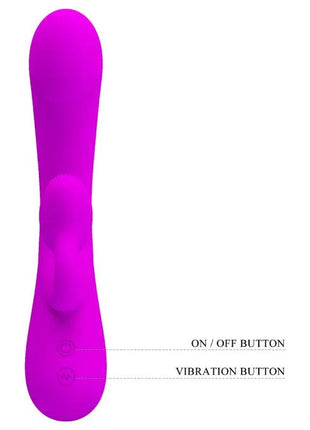 PRETTY LOVE - AUFRICHTIGER VIBRATOR UND KLITORIS-SAUGER - Rabbit-Vibratoren