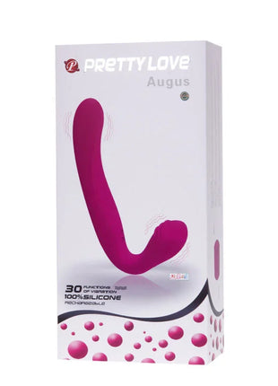Pretty love augus arnes flieder ist ein vibrierendes spielzeug aus 100 prozent silikon in lebendigem magenta mit 30 funktionen