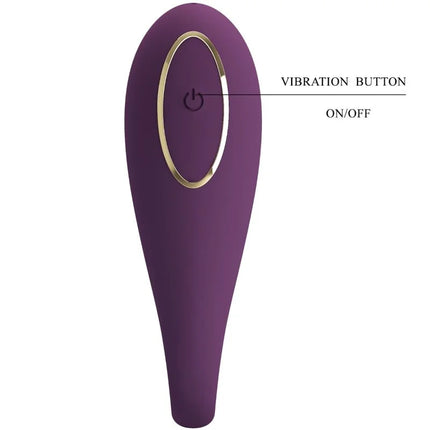 PRETTY LOVE - AUGUST REMOTE GLOBAL DOPPELT VERGNÜGEN VIBRATOR - Paar-Vibrator
