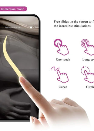 PRETTY LOVE - BAIRD G-SPOT 12 VIBRATIONEN LILA APP - G-Punkt-Vibrator