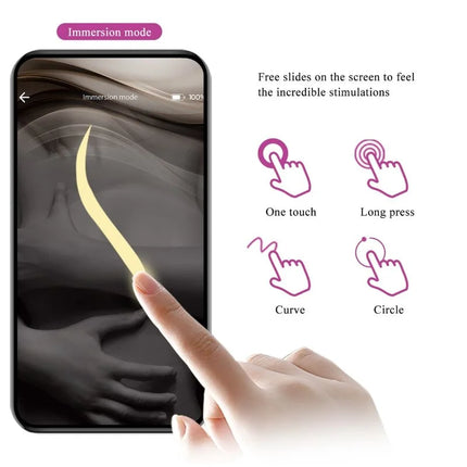 PRETTY LOVE - BAIRD G-SPOT 12 VIBRATIONEN LILA APP - G-Punkt-Vibrator