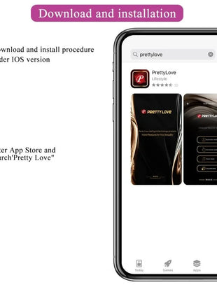 PRETTY LOVE - BAIRD G-SPOT 12 VIBRATIONEN LILA APP - G-Punkt-Vibrator