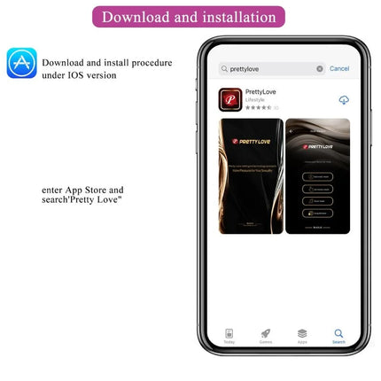 PRETTY LOVE - BAIRD G-SPOT 12 VIBRATIONEN LILA APP - G-Punkt-Vibrator