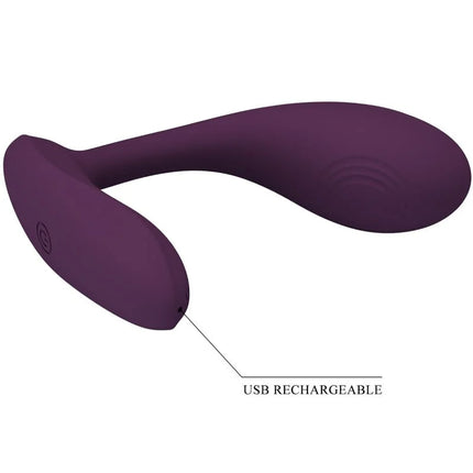 PRETTY LOVE - BAIRD G-SPOT 12 VIBRATIONEN LILA APP - G-Punkt-Vibrator