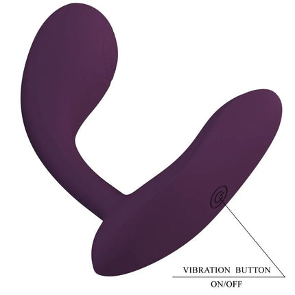 PRETTY LOVE - BAIRD G-SPOT 12 VIBRATIONEN LILA APP - G-Punkt-Vibrator