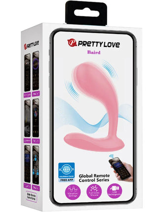 PRETTY LOVE - BAIRD G-SPOT 12 VIBRATIONEN ROSA APP - G-Punkt-Vibrator