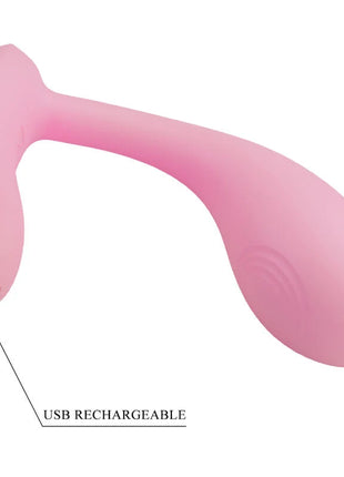 PRETTY LOVE - BAIRD G-SPOT 12 VIBRATIONEN ROSA APP - G-Punkt-Vibrator