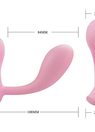 PRETTY LOVE - BAIRD G-SPOT 12 VIBRATIONEN ROSA APP - G-Punkt-Vibrator