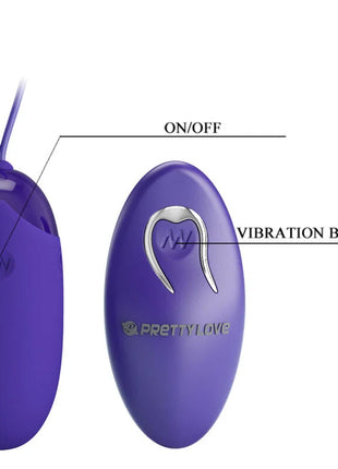 PRETTY LOVE - BERGER YOUTH FERNBEDIENUNG VIBRIERENDES EI VIOLETT - Vibrierendes Ei