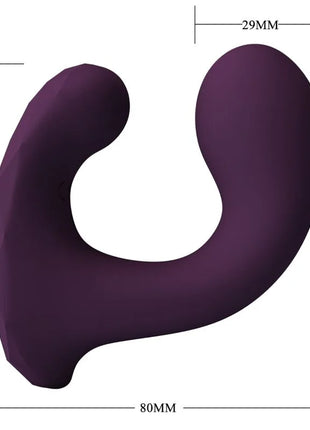PRETTY LOVE - BILLY VIBRATIONSFERNBEDIENUNG LILA KOSTENLOSE APP - G-Punkt-Vibrator