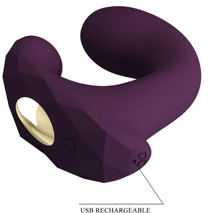 PRETTY LOVE - BILLY VIBRATIONSFERNBEDIENUNG LILA KOSTENLOSE APP - G-Punkt-Vibrator