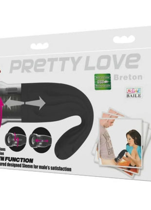PRETTY LOVE - BRETON MULTIFUNKTIONS-WIEDERAUFLADBARER MASTURBATOR - Automatischer Masturbator