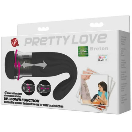 PRETTY LOVE - BRETON MULTIFUNKTIONS-WIEDERAUFLADBARER MASTURBATOR - Automatischer Masturbator