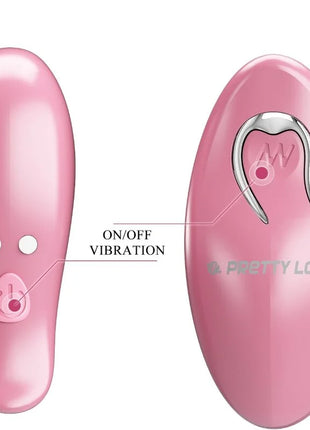 PRETTY LOVE - CAILEY NIPPELKLEMMEN 10 VIBRATIONEN FERNBEDIENUNG ROSA