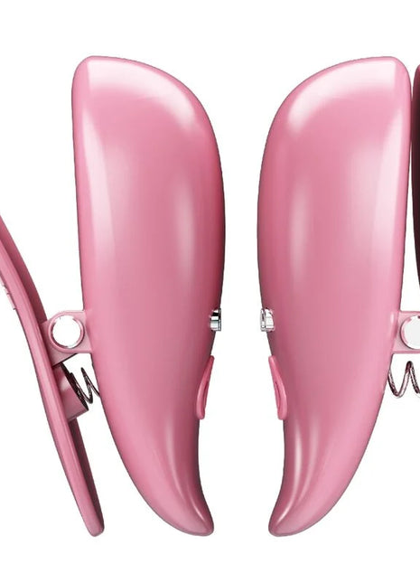 PRETTY LOVE - CAILEY NIPPELKLEMMEN 10 VIBRATIONEN FERNBEDIENUNG ROSA