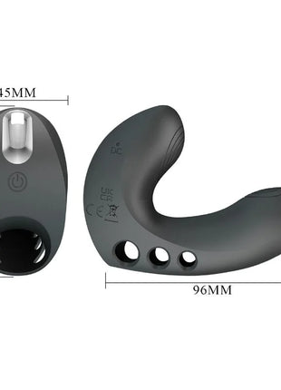 PRETTY LOVE - CAMELIA FINGERVIBRATOR 7 VIBRATIONEN SCHWARZ
