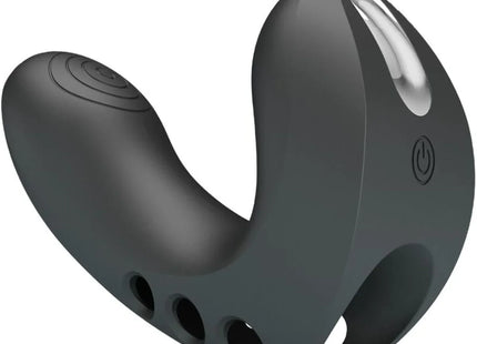 PRETTY LOVE - CAMELIA FINGERVIBRATOR 7 VIBRATIONEN SCHWARZ