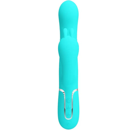 PRETTY LOVE - CAMMY 4 IN 1 MULTIFUNKTIONS-DREIFACHER RABBIT-VIBRATOR - BLAU - Rabbit-Vibrator