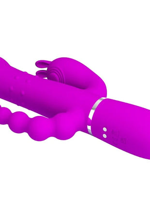 PRETTY LOVE - CAMMY TRIPLE VIBRATOR MULTIFUNKTION 4 IN 1 ROSA - Vibrierende Rotatoren