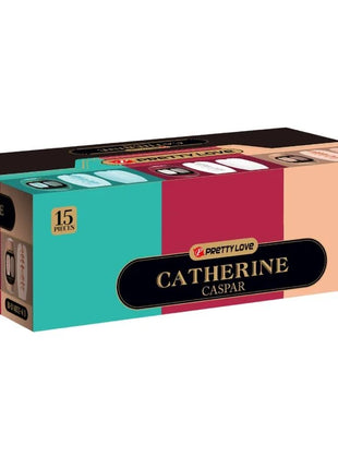 PRETTY LOVE - CASPAR PACK 15 VERSCHIEDENE MÄNNLICHE MASTRUBATOREN