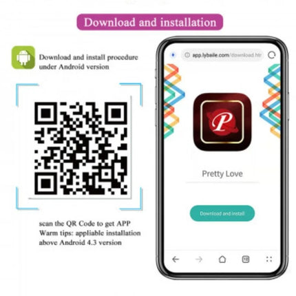 PRETTY LOVE - CATALINA MASSAGER KOSTENLOSE APP FLIEDER - Vibrierendes Ei