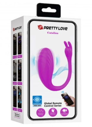 PRETTY LOVE - CATALINA MASSAGER KOSTENLOSE APP FLIEDER - Vibrierendes Ei
