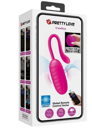 PRETTY LOVE - CATALINA PINK WIEDERAUFLADBARES VIBRIERENDES EI - Vibrierendes Ei