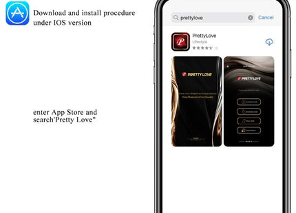 PRETTY LOVE - CATALINA VIBRATOR APP FERNBEDIENUNG LILA - Vibrierendes Ei