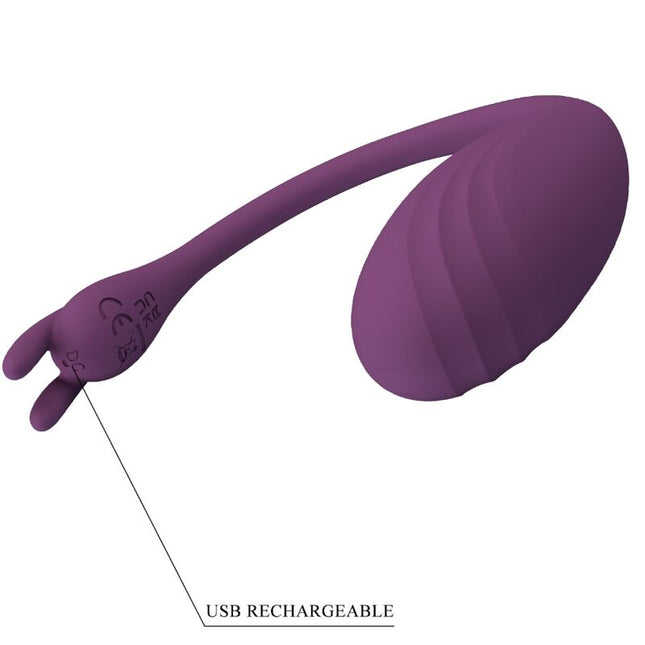 PRETTY LOVE - CATALINA VIBRATOR APP FERNBEDIENUNG LILA - Vibrierendes Ei