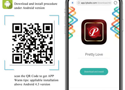 PRETTY LOVE - CATALINA VIBRATOR APP FERNBEDIENUNG LILA - Vibrierendes Ei
