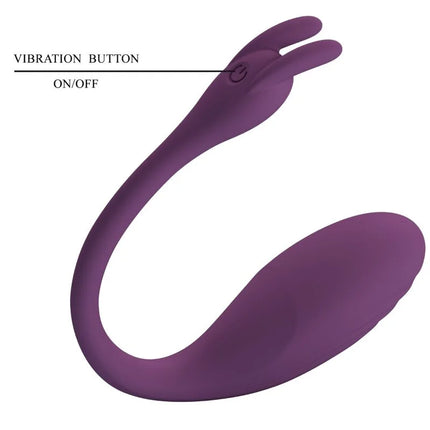 PRETTY LOVE - CATALINA VIBRATOR APP FERNBEDIENUNG LILA - Vibrierendes Ei