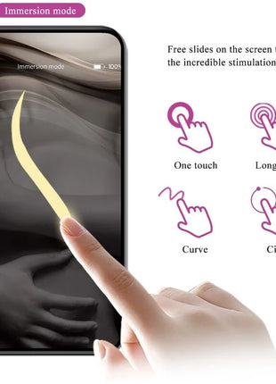 PRETTY LOVE - CATALINA VIBRATOR APP FERNBEDIENUNG LILA - Vibrierendes Ei