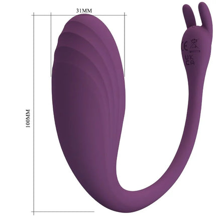 PRETTY LOVE - CATALINA VIBRATOR APP FERNBEDIENUNG LILA - Vibrierendes Ei