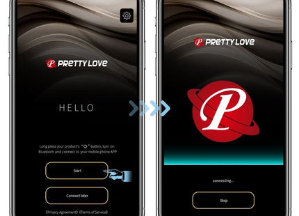 PRETTY LOVE - CATALINA VIBRATOR APP FERNBEDIENUNG LILA - Vibrierendes Ei