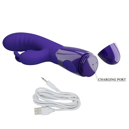 PRETTY LOVE - CERBERUS YOUTH VIOLET RABBIT VIBRATOR - Rabbit-Vibratoren