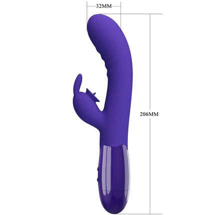 PRETTY LOVE - CERBERUS YOUTH VIOLET RABBIT VIBRATOR - Rabbit-Vibratoren