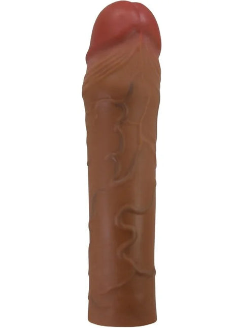 PRETTY LOVE - CHANE PENISHÜLLE MIT 5 CM VERLÄNGERUNG MULATTE - Penishülle mit Verlängerung
