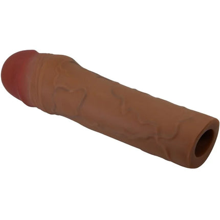 PRETTY LOVE - CHANE PENISHÜLLE MIT 5 CM VERLÄNGERUNG MULATTE - Penishülle mit Verlängerung