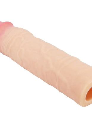PRETTY LOVE - CHELSEA PENISHÜLLE MIT 7,6 CM VERLÄNGERUNG FLEISCH - Penishülle mit Verlängerung