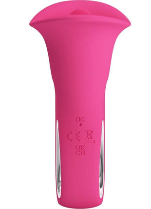 PRETTY LOVE - CLYDE ORALVIBRATOR VIBRIERENDE ZUNGE 12 VIBRATIONEN ROSA