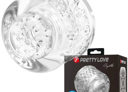 PRETTY LOVE - CRYSTLE DOPPEL-EINSTIEGS-MASTURBATOR