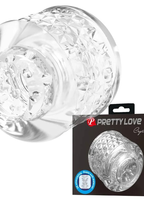 PRETTY LOVE - CRYSTLE DOPPEL-EINSTIEGS-MASTURBATOR