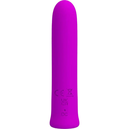 PRETTY LOVE - CURTIS MINI SUPER POWER VIBRATOR 12 LILA SILIKONVIBRATIONEN - Minivibrator