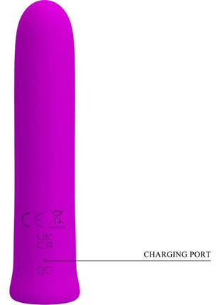 PRETTY LOVE - CURTIS MINI SUPER POWER VIBRATOR 12 LILA SILIKONVIBRATIONEN - Minivibrator