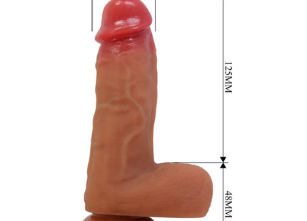 PRETTY LOVE - CURTIS REALISTISCHER DILDO MIT SAUGNAPF 17,3 CM -Ø- 4,2 CM